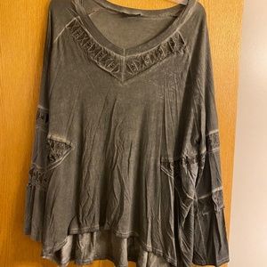 Long Sleeve Boutique Top size M